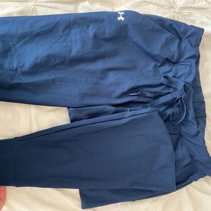 Classic Navy Women's Joggers by Under Armour (Size XL)
